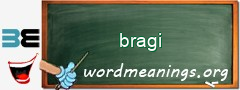 WordMeaning blackboard for bragi